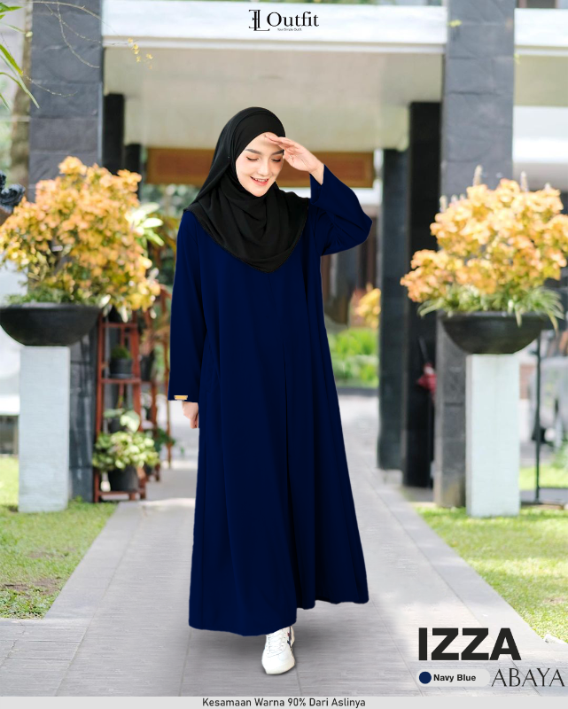Izza Abaya (Navy)
