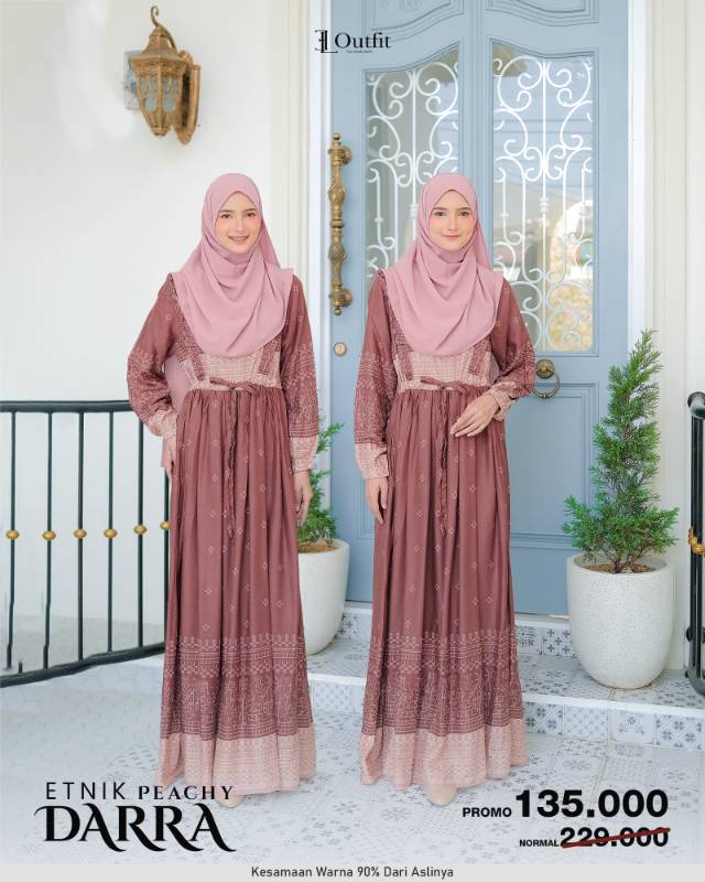 DARRA DRESS Size XL (peachy)