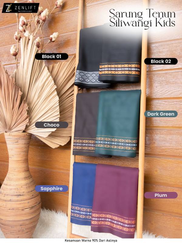 Sarung tenun siliwangi kids (no box)