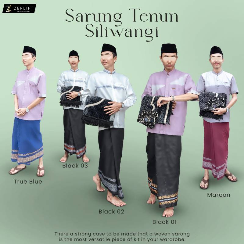 Sarung tenun Siliwangi Vol.1 Dewasa (No Box)