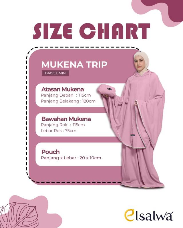 Mukena Trip Travel Mini 2in1