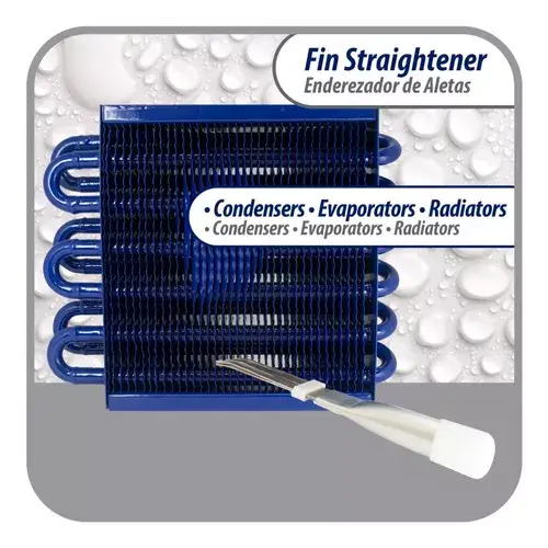 Brocha de Aluminio para Limpiar Evaporador