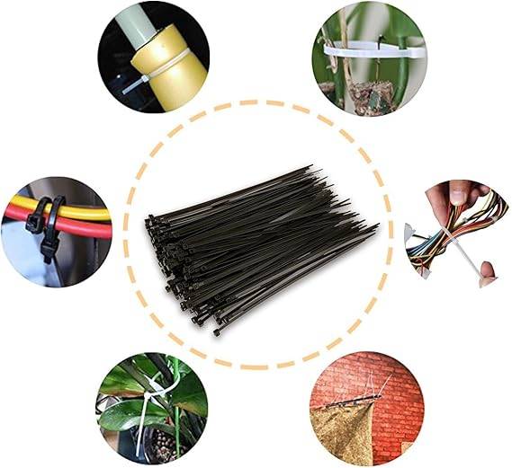 Bridas/Tirrap 4,8 x 250 mm (100 pcs)