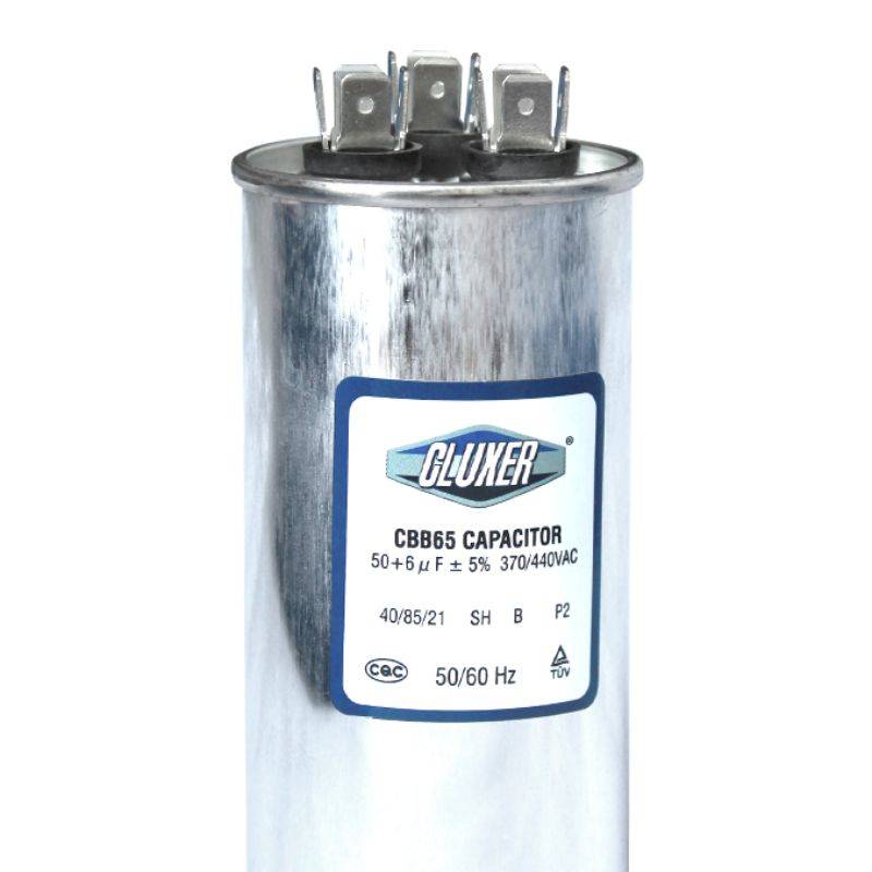 Capacitor de marcha 50+6 mf 440v