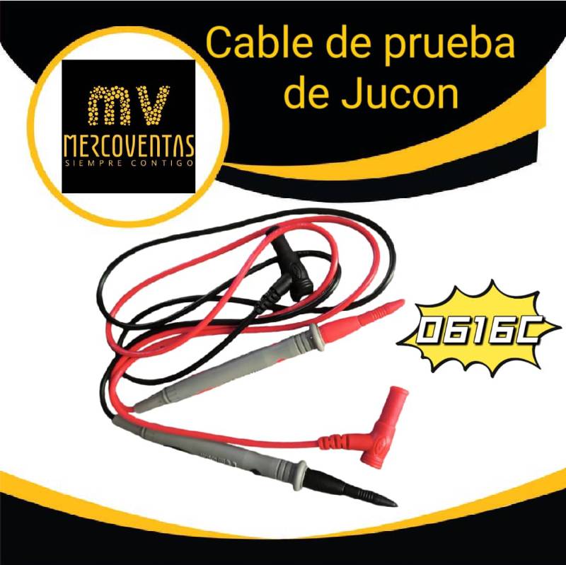 Cable de Prueba 150 cm (Puntas de Jucón) Hoteche