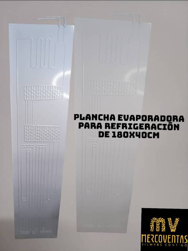Evaporadora para congelador 1800x400x1,2 mm