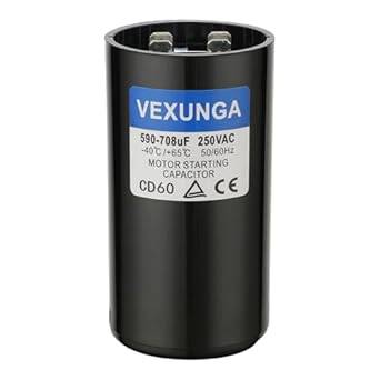 Capacitor de Arranque 569-708 mf 250v