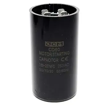 Capacitor de Arranque 189-227 mf 250v