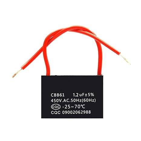 Capacitor de 1,2 mf 450v cuadrado
