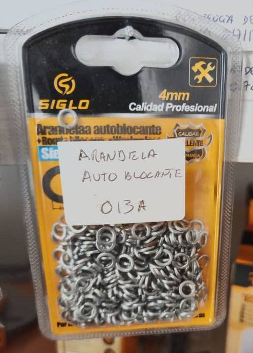 Arandelas autoblocante 4 mm (paquete)