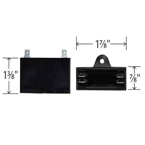 Capacitor de 5 mf 450v cuadrado