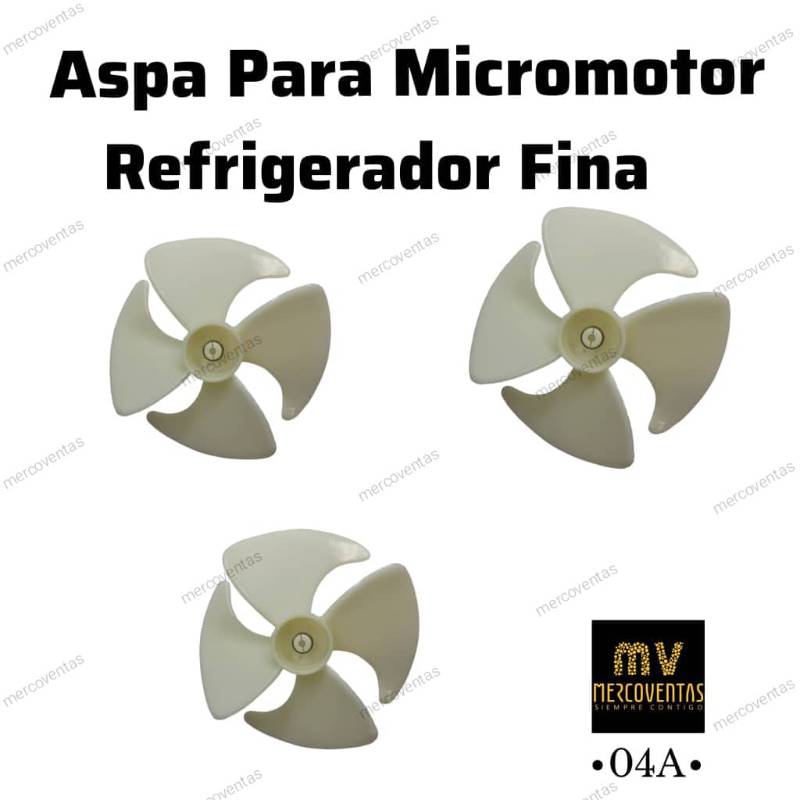Aspa para Micromotror Refrigerador Fina