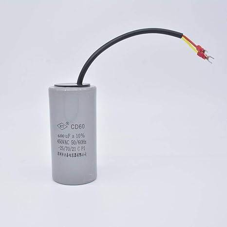Capacitor de Arranque 600 mf 450V metalico