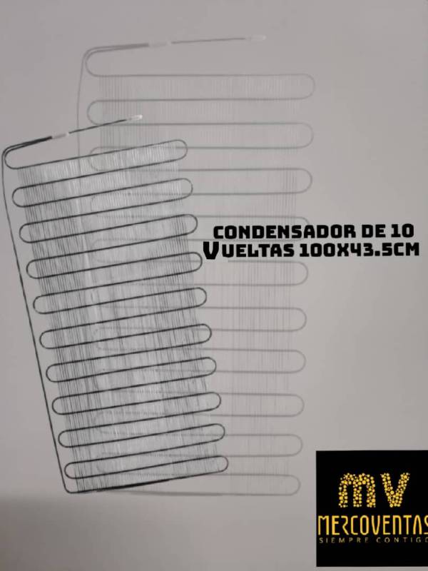 Condensador/Parrilla de 10 vueltas 100 x 43,5 cm