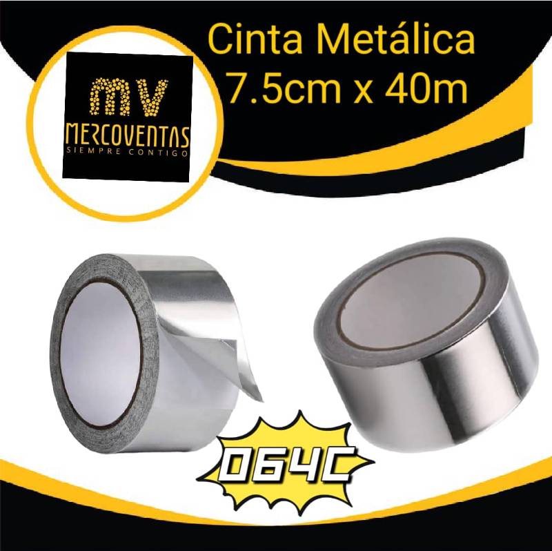 Cinta Metalica 7,5 cmx 40m