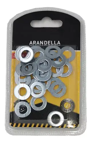 Arandelas planas 8x16