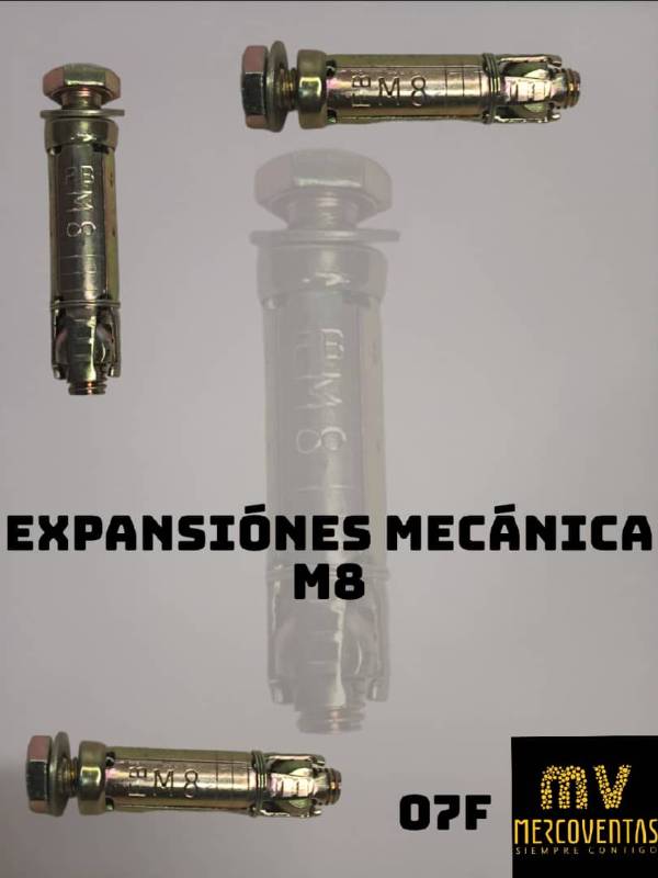 Expansiones mecánicas M8