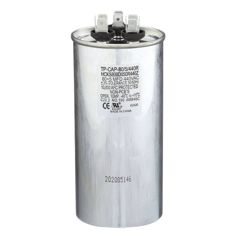 Capacitor de marcha 80+5mf 440/450v