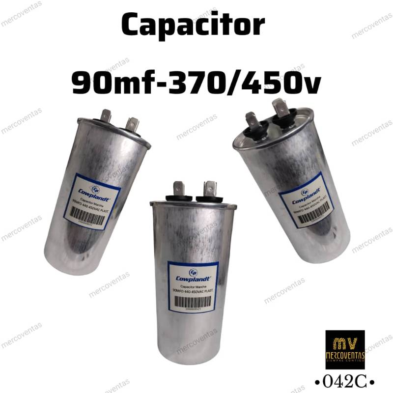 Capacitor de marcha 90 mf 370/450v