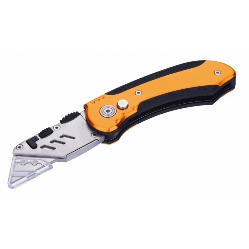 Cuchilla con filo trapezoidal con respuesto 9mm