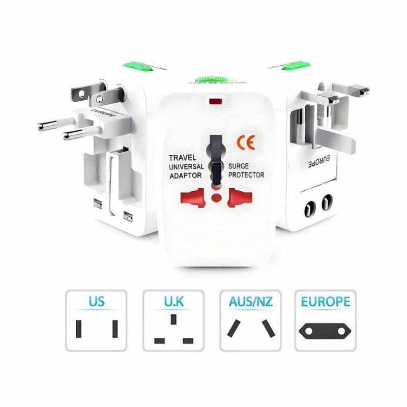 Xaea Globalink MODX-510A 3A, Adaptador Viajero Universal