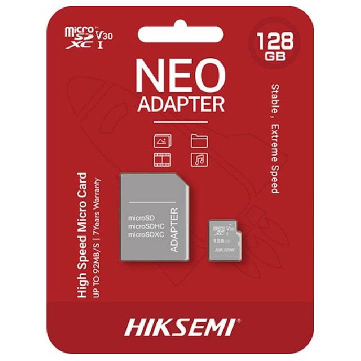 MicroSD Hiksemi 128Gb Clase 10