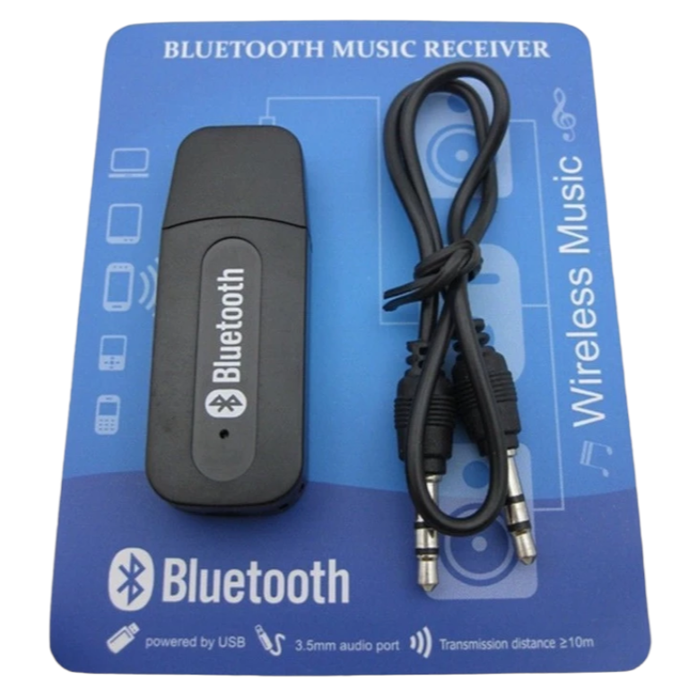 Receptor de Audio Bluetooth Auxiliar/Manos Libres
