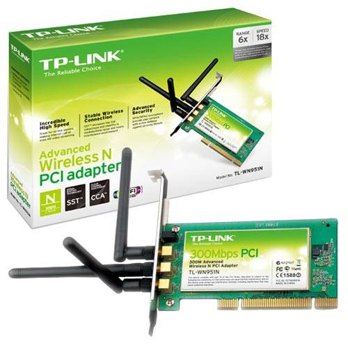 Adaptador de red TP-Link TL-WN951N PCI