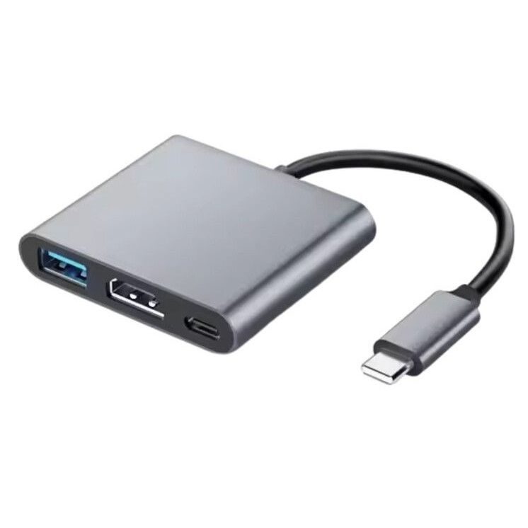 Conversor/Hub Tipo C a USB/HDMI/Tipo C MODV-0013