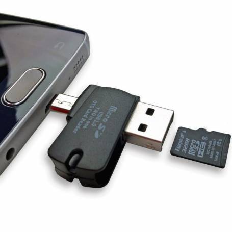 Lector Memorias MicroSD OTG