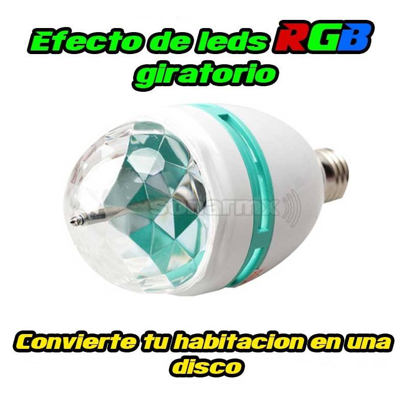 Foco Giratorio LED RGB