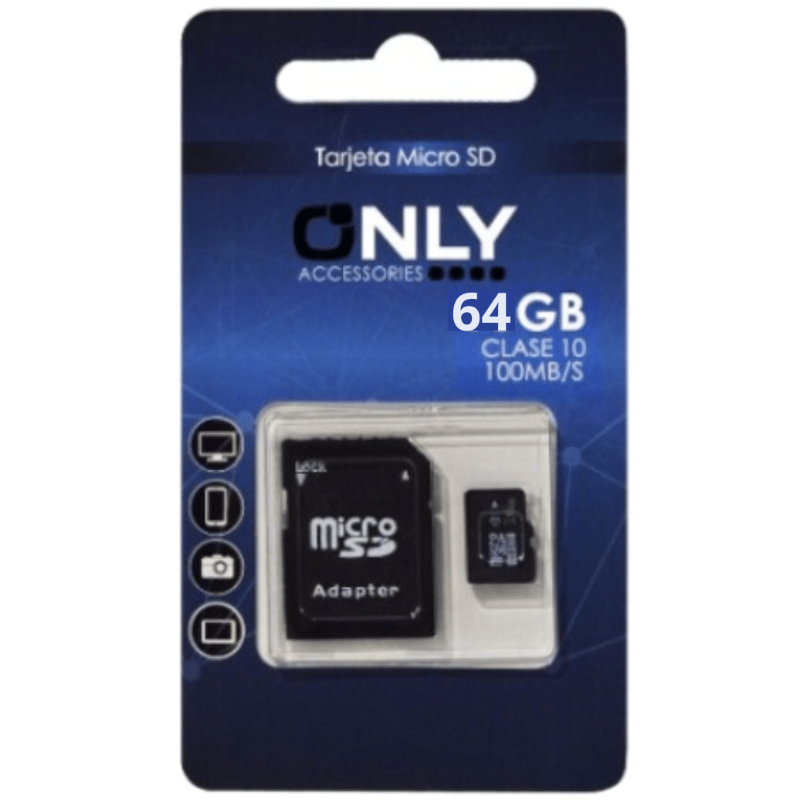 MicroSD Only 64Gb Clase 10