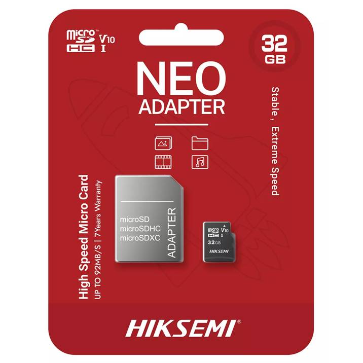 MicroSD Hiksemi 32Gb Clase 10