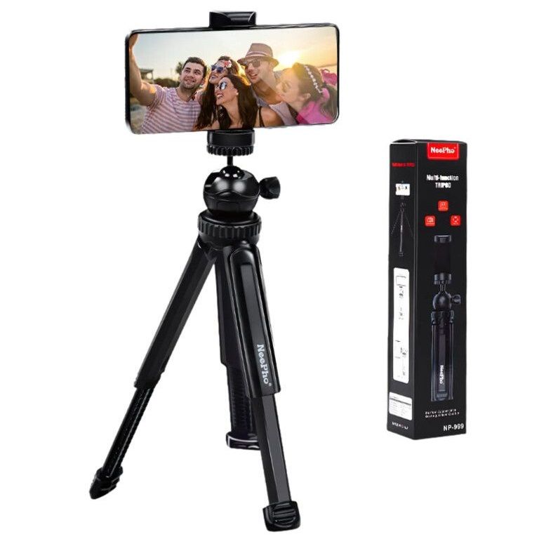 MODX-060 Tripode + Soporte para Celular Extensible con Cabezal Rotatorio