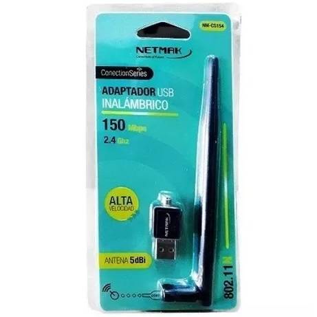 Adaptador Inalambrico Netmak NM-CS154