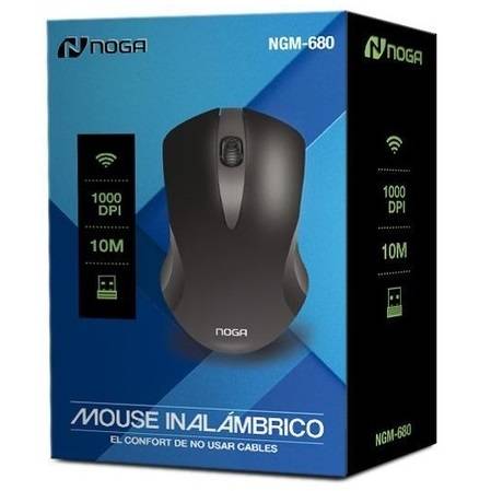 Noga NGM-680 1000dpi 10Mts Bluetooth