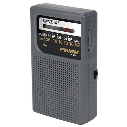 Radio Portatil KNSTAR K-266 Analogica AM/FM 2 Pilas AA