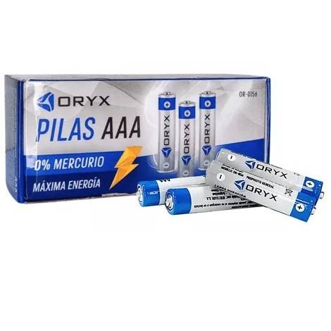 Pilas Oryx AAA 1,5Volts