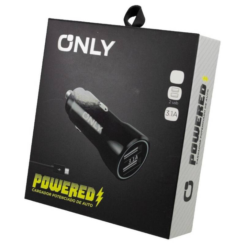 Cargador Only MOD 35 Powered 2 USB + Cable MicroUSB