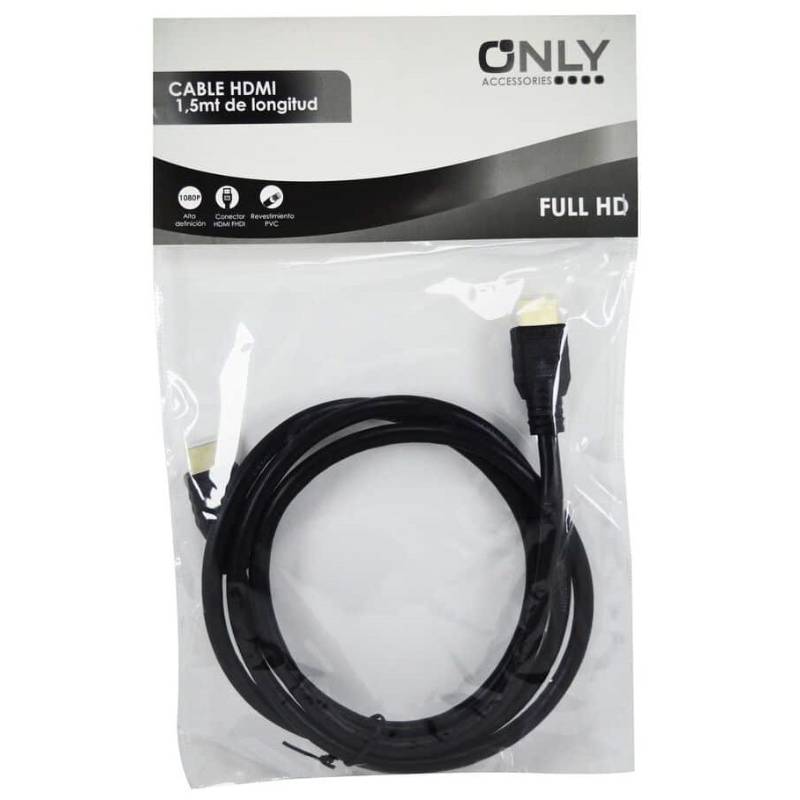 Cable HDMI PVC 1080p 1,5Mts