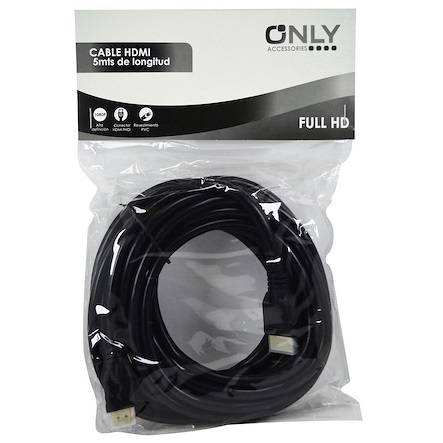 Cable HDMI PVC 1080p 5Mts