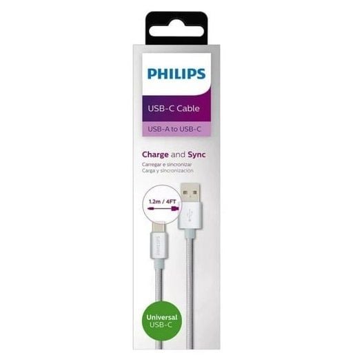 Philips  DLC1530U 30W Carga Rapida MicroUSB 1,2Mts Original