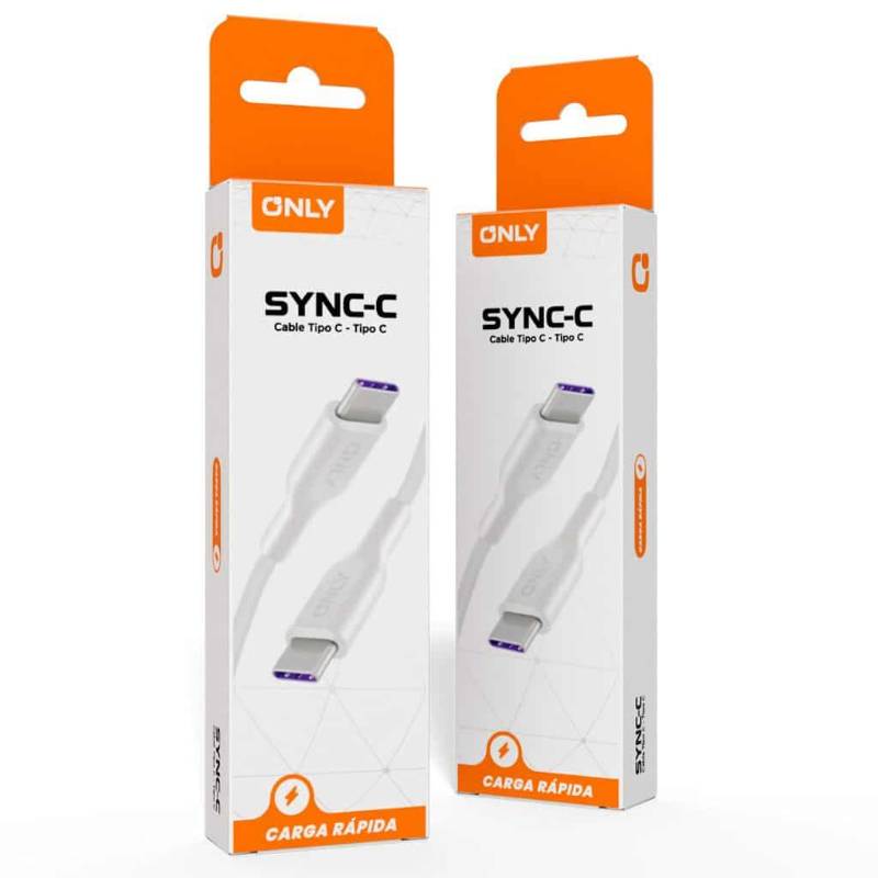 Only MODO-141 Sync-c. Cable Tipo C a Tipo C 1Mts