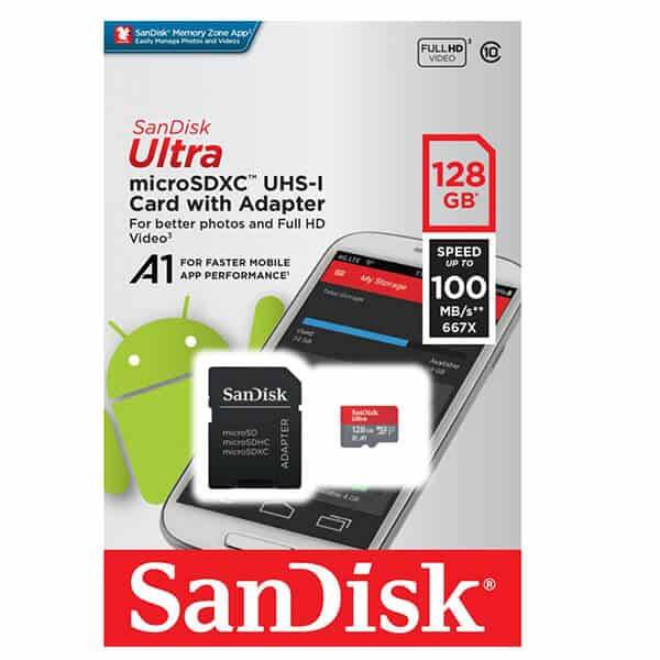 MicroSD Sandisk 128Gb