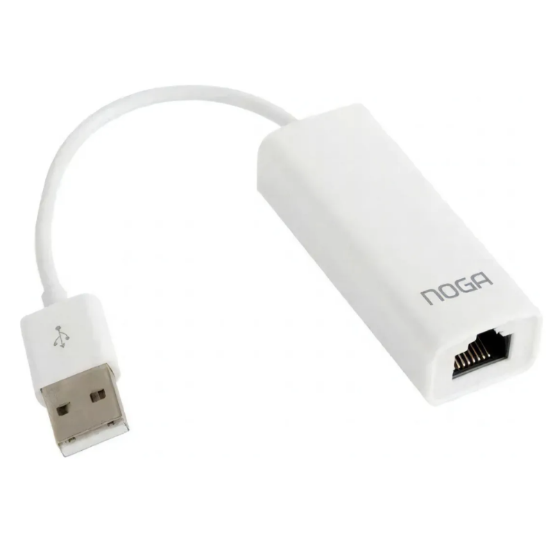 Adaptador NOGA USB-RED2   USB 2.0 a Ethernet RJ45