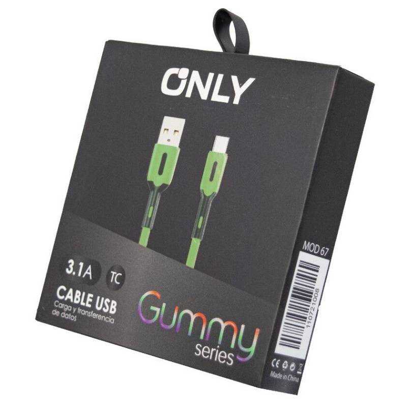 Only Gummy Tipo C 3.1A
