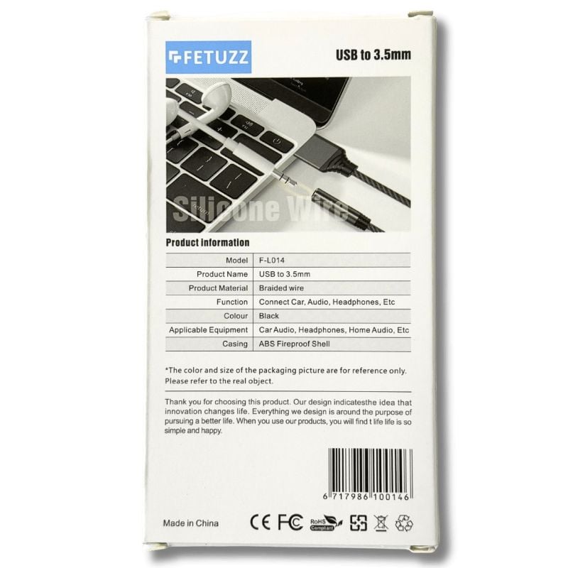 Fetuzz F-L014 Adaptador Tipo A a 3.5mm