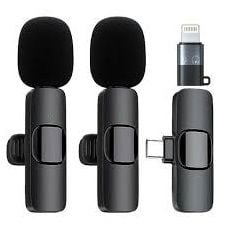 Microfono DOBLE Clip Inalambrico K9 Tipo C / Iphone MODS-891