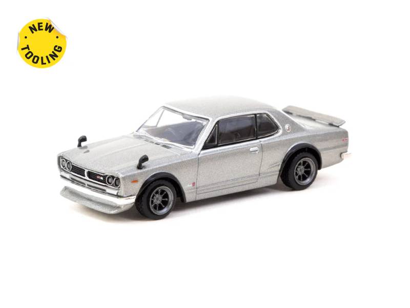 中古カー模型　Nissan Skyline GT-R KPGC10 シルバー 中古カー模型 Nissan Skyline GT-R KPGC10 シルバー 日産