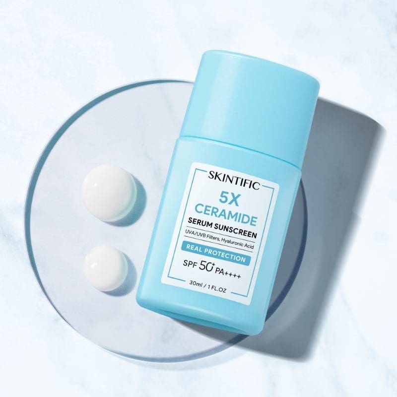 Skintific 5X Ceramide serum sunscreen SPF50 PA++++